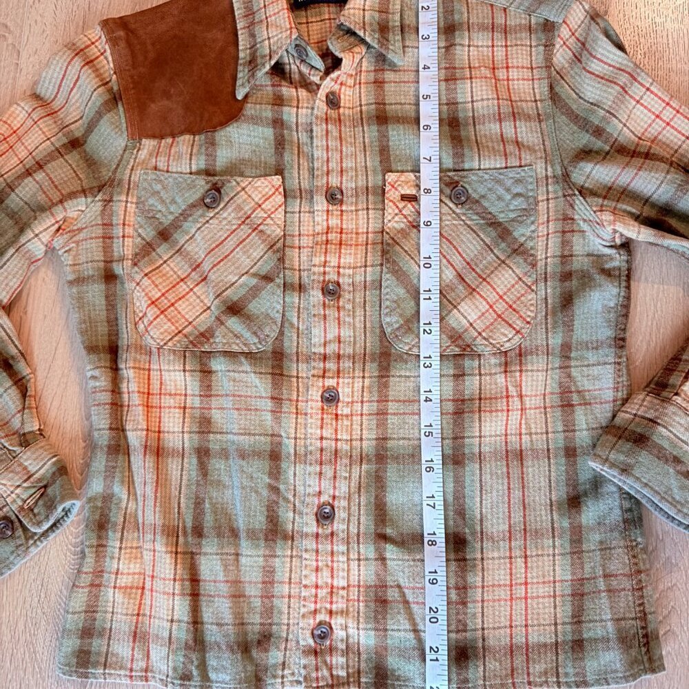 Women's Vintage Ralph Lauren Plaid Long Sleeve Hunting Shirt - Size 6 (small) - Picture 7 of 12